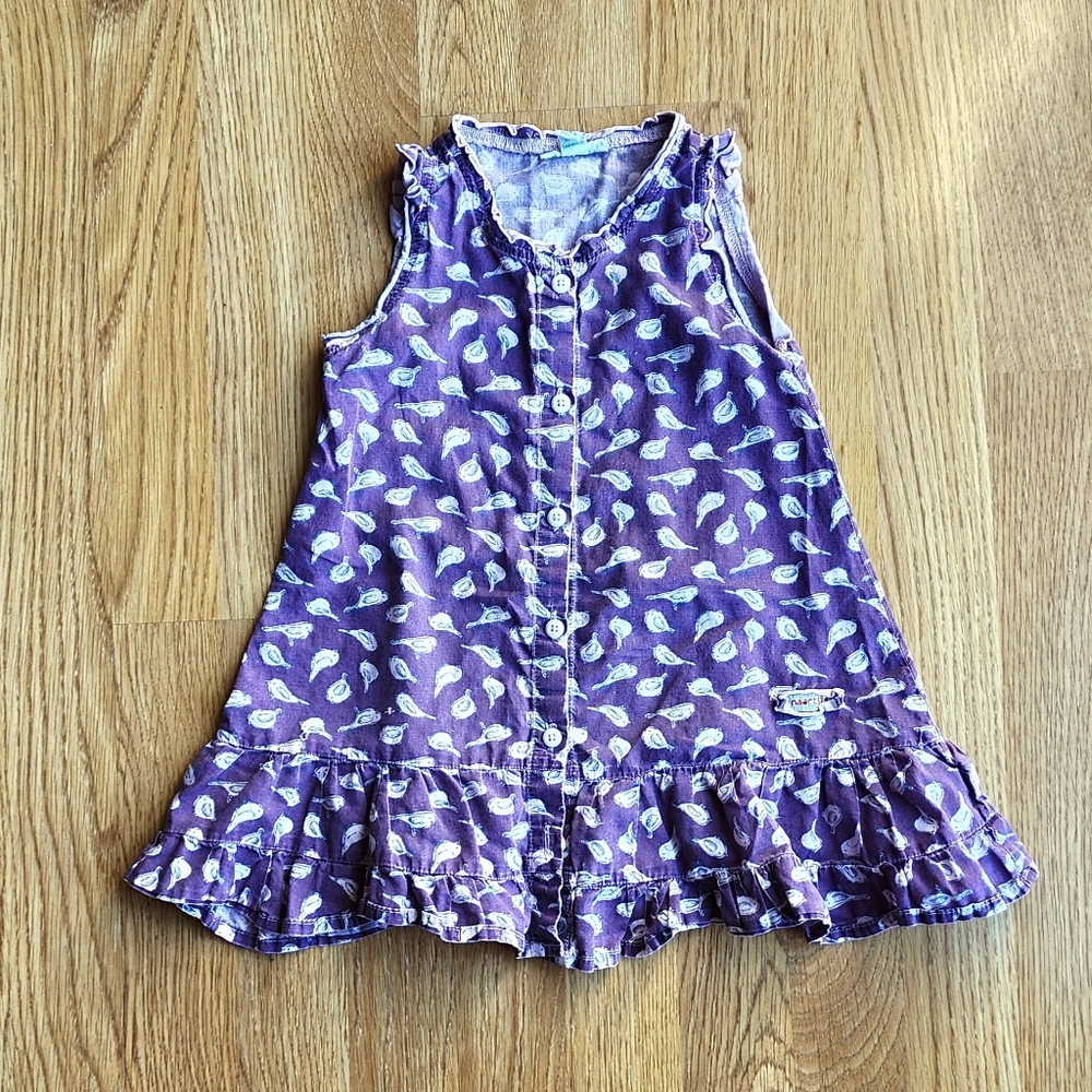 Naartjie Kids bird sun dress